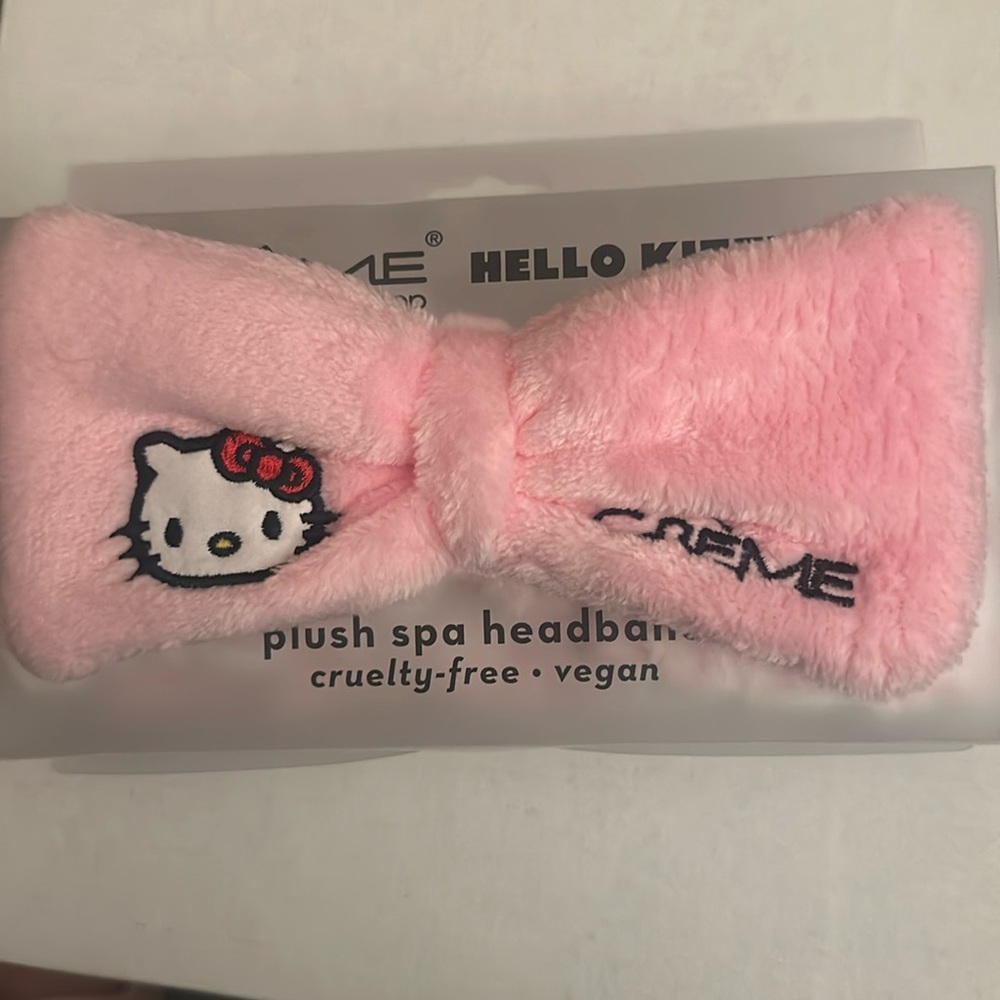 The Crème Shop Hello Kitty Plush Spa Headband